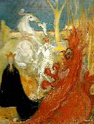 Carl Larsson sankt goran och draken Germany oil painting artist